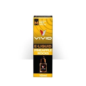 Image of Vivid E-Liquid Medium Strength - Pineapple Rocks