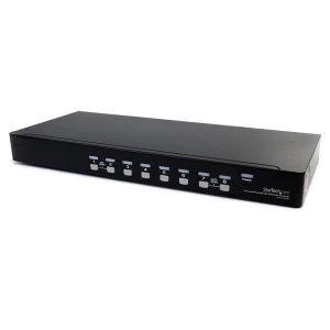 Image of Startech 8 Port USB VGA KVM Switch with Audio