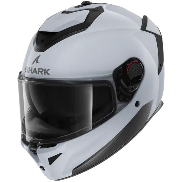 Image of Shark Spartan GT Pro Blank Light White Glossy W03 Full Face Helmet 2XL