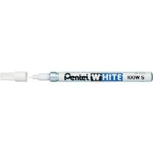 image of Pentel White 100WS 2.0mm Fineline Bullet Tip Permanent