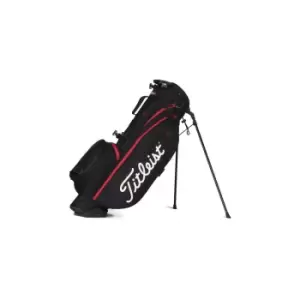Image of Titleist PLAYERS 4 Stand Golf Bag - BLK/BLK/RED