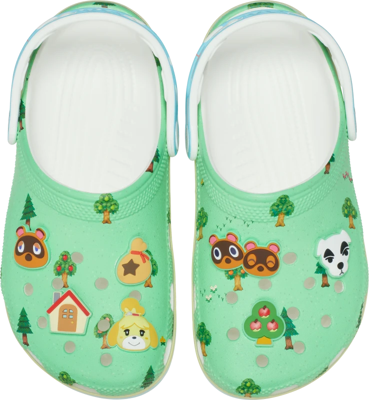Image of Crocs Kids Animal Crossing Classic Clogs Multi C11