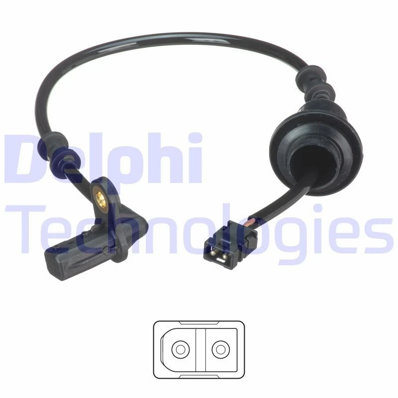 Image of DELPHI ABS sensor DELPHI SS20486
