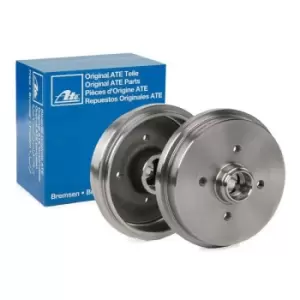 Image of ATE Brake Drum VW,AUDI,SEAT 24.0218-0007.1 171501615B,191501615,191501615B Rear Brakes,Drum Brake