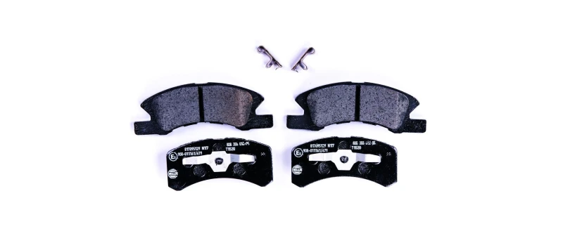 Image of HELLA Brake pad set HELLA 8DB 355 012-051