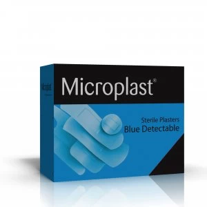 Image of Blue Dot Blue Detectable Assorted Plasters PK100