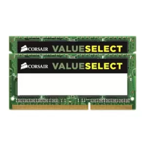 Image of Corsair 8GB SODIMM DDR3L Low Voltage Memory Module 2x 4GB