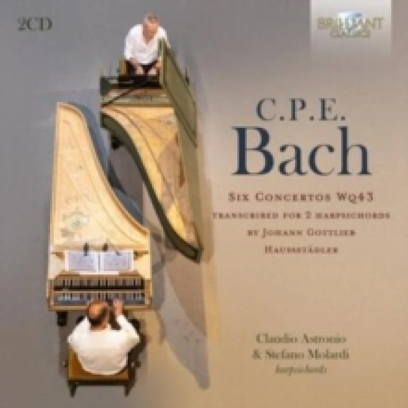 Image of C.P.E. Bach: Six Concertos Wq43 CD / Album
