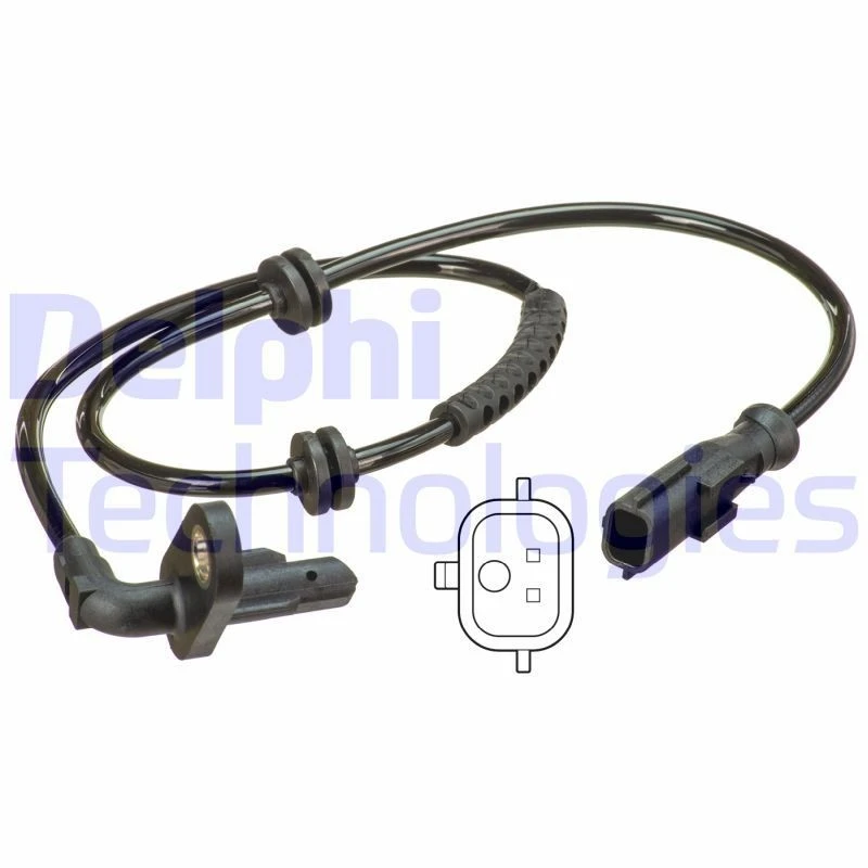 Image of DELPHI ABS sensor DELPHI SS20601