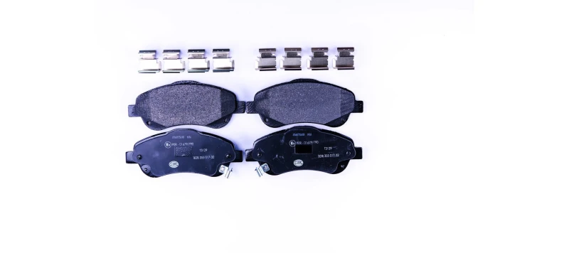 Image of HELLA Brake pad set HELLA 8DB 355 017-321