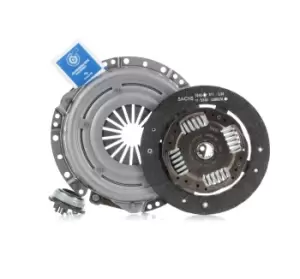 Image of SACHS Clutch 3000 836 701 Clutch Kit PEUGEOT,CITROEN,206 Schragheck (2A/C),206+ Schragheck (2L_, 2M_),206 SW (2E/K),106 II Schragheck (1A_, 1C_)