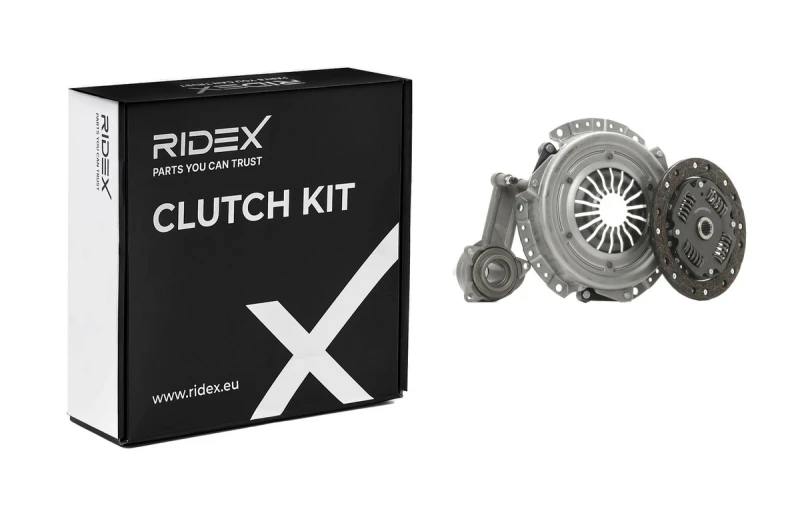 Image of RIDEX 479C0753 Clutch with central slave cylinder, without sensor Plastic Clutch Kit (479)