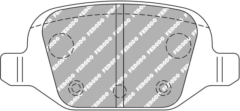 Image of FERODO RACING Brake pad set FERODO RACING FCP1324H