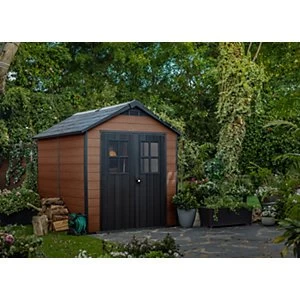 image of Keter Newton 7 x 9ft Plastic Shed