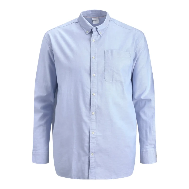 Image of jack & jones Shirt large size Jack & Jones Oxford (GT) Bleu Male 2XL