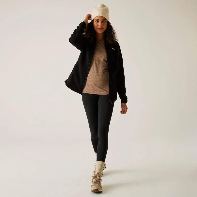 Image of Womens hooded fleece Regatta Elinn Noir Female 38