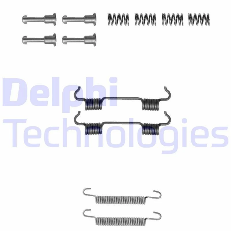 Image of DELPHI Brake shoe fitting kit DELPHI LY1297