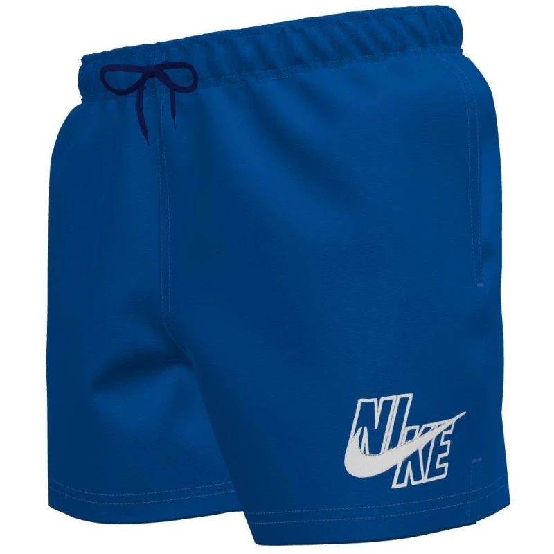 Image of Nike Logo Shorts Swim Shorts S Blue 31571719350