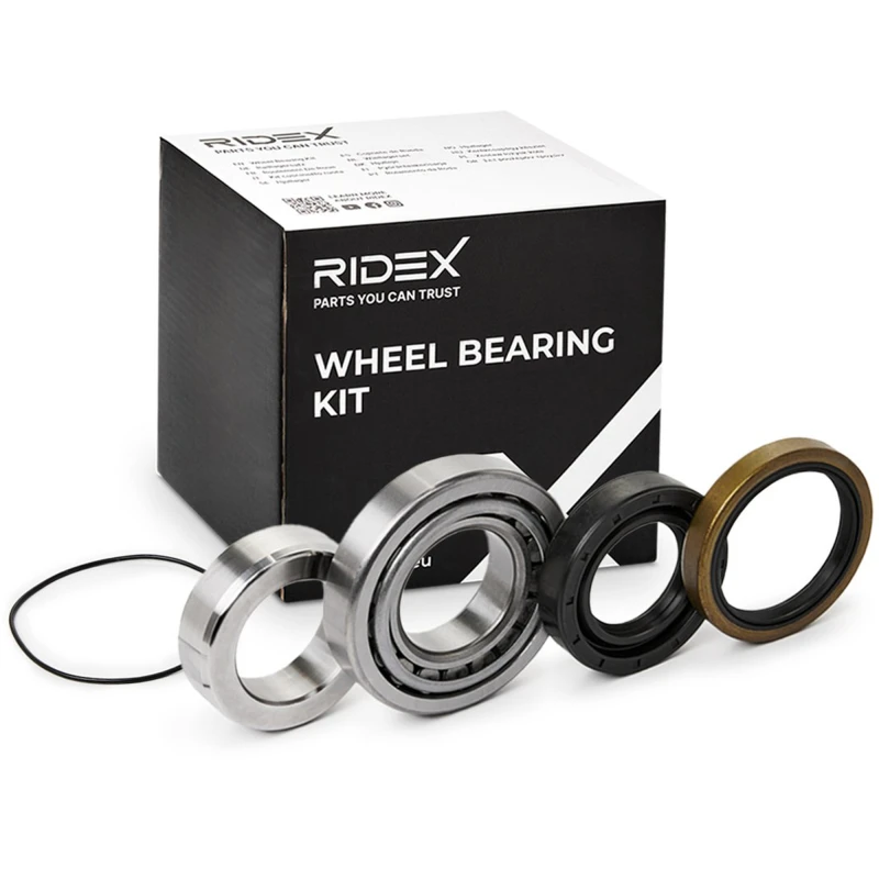 Image of RIDEX 654W0548 Wheel bearing kit Rear Axle both sides Wheel Bearing Kit (654)