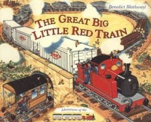 Image of The Great Big Little Red Train by Benedict Blathwayt Paperback