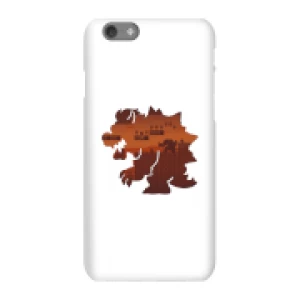 image of Nintendo Super Mario Bowser Silhouette Phone Case - iPhone 6S - Snap Case - Gloss