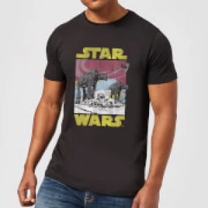 Image of Star Wars ATAT Mens T-Shirt - Black