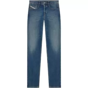 Image of Diesel D Finitive Tapered Jeans - Blue