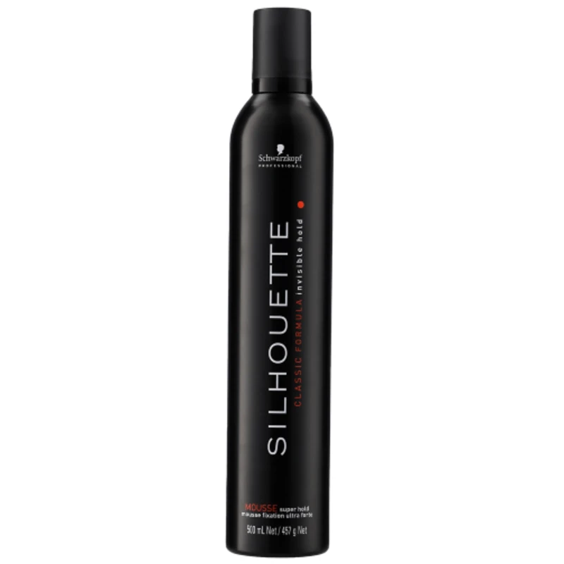 Image of Schwarzkopf Professional Silhouette Super Hold Mousse 500ml