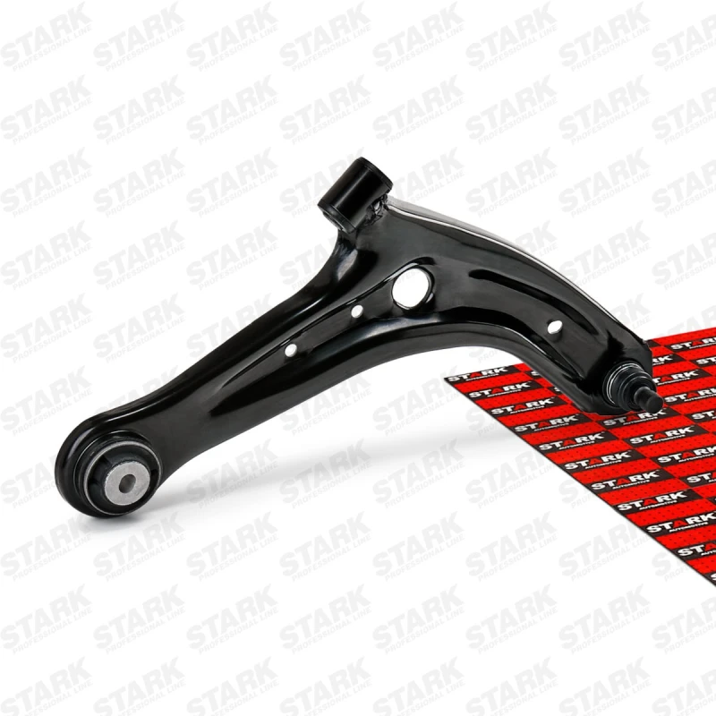 Image of STARK SKCA-0050464 Suspension arm Control Arm, Sheet Steel, Front Axle, with rubber mount Sheet Steel Track Control Arm (273)