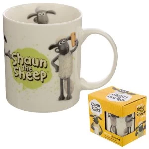 Image of White Shaun the Sheep New Bone China Mug