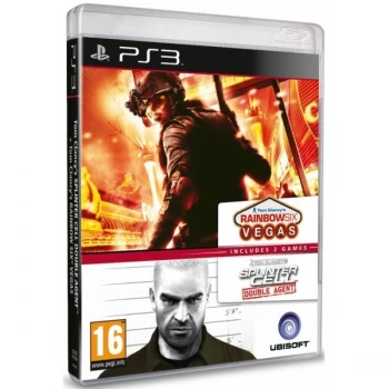 image of Rainbow Six Vegas & Splinter Cell Double Agent PS3 Game