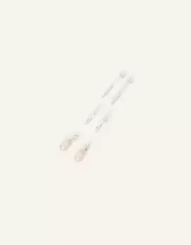 Image of Accessorize Womens Sterling Silver-Plated Earrings 4 Pack