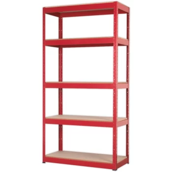 image of Sealey - AP6350 Racking Unit with 5 Shelves 350kg Capacity Per Level