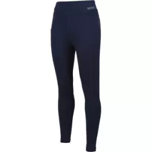 image of Regatta Womens Holeen Legging II Breathable Stretch Trousers 10 - Waist 27' (68cm)