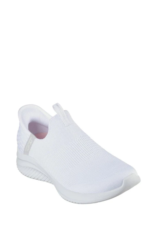 Image of Skechers Womens Ultra Flex 3.0 Slip In White Size: 7 White Female 7