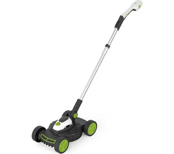 Image of GTECH Small SLM50 Cordless Lawn Mower - Black & Green 5060060225183