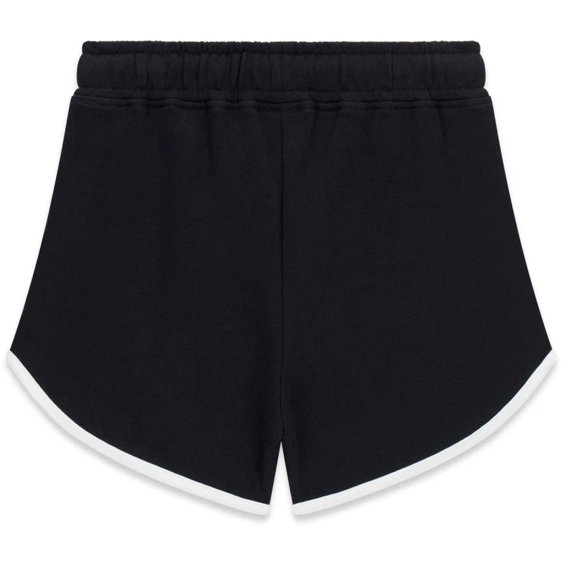 Image of Guess Kids Fleece Jogger Shorts Jet Black JBLK female 8 Yrs