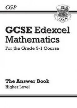 Image of New Gcse Maths Edexcel Answers for Workbook Higher - for the Grade 9-1 Course Hardback