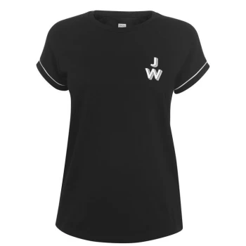 image of Jack Wills Winsham Raglan T-Shirt - Black