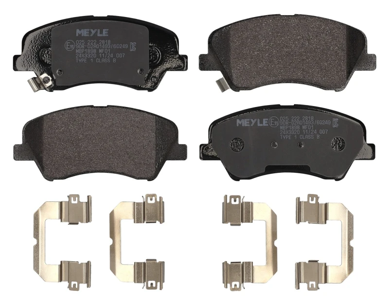 Image of Brake pad set MEYLE 025 222 2818