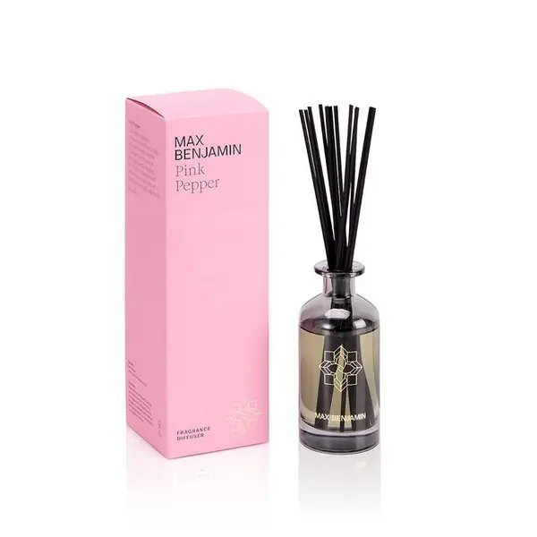 Image of MAX Benjamin Pink Pepper aroma diffuser with refill 150ml