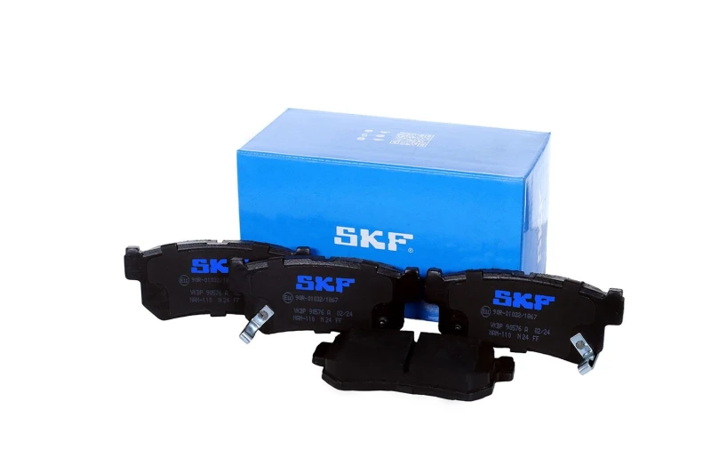 Image of SKF VKBP 90576 A Brake pad set with acoustic wear warning Brake Pad Set,disc brake (402)