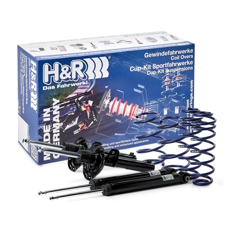 Image of Suspension kit, coil springs / shock absorbers H&R 41843-11