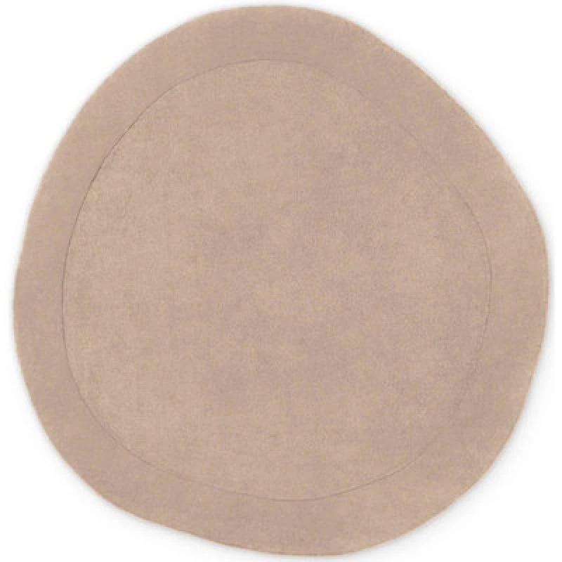 Image of The Rugs Villeroy And Boch 1812 Wool Rug And Runner Round Wool Rug In Beige
