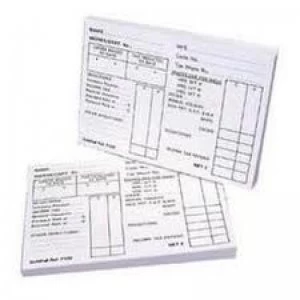 Image of Guildhall Payslip Pad 100 Leaves - 5 Pack