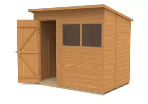 Image of Forest Garden 7 x 5ft Timber Shiplap Pent Shed