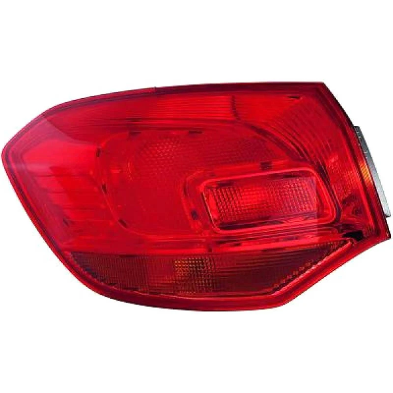 Image of DIEDERICHS 1807690 Rear light Outer section, without bulb holder, Right Combination Rearlight (391)