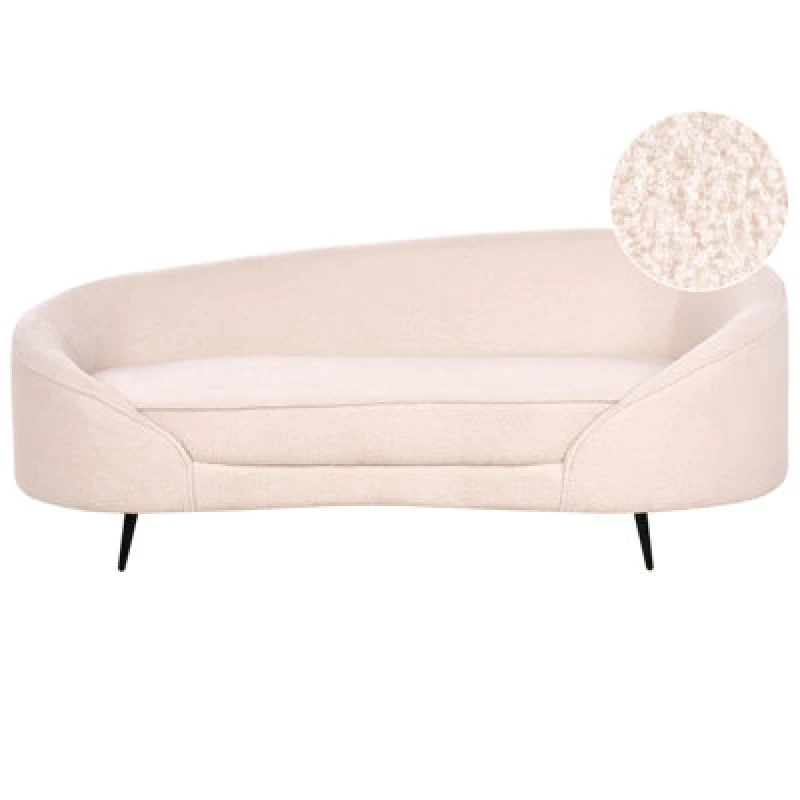 Image of Beliani Sofa 2 Seater Savar Boucle Beige