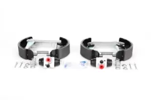Image of ATE Brake Set, drum brakes 03.0520-8219.3 VW,SKODA,SEAT,POLO (9N_),Polo Schragheck (6R1, 6C1),up! Schragheck (121, 122, BL1, BL2)