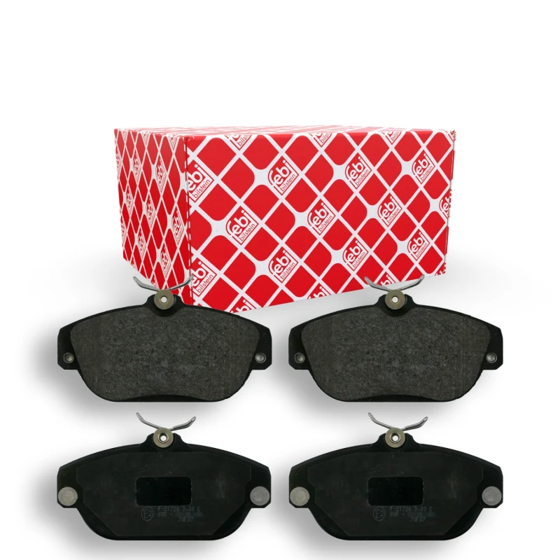 Image of FEBI BILSTEIN 16228 Brake pad set Front Axle, excl. wear warning contact Brake Pad Set,disc brake (402)